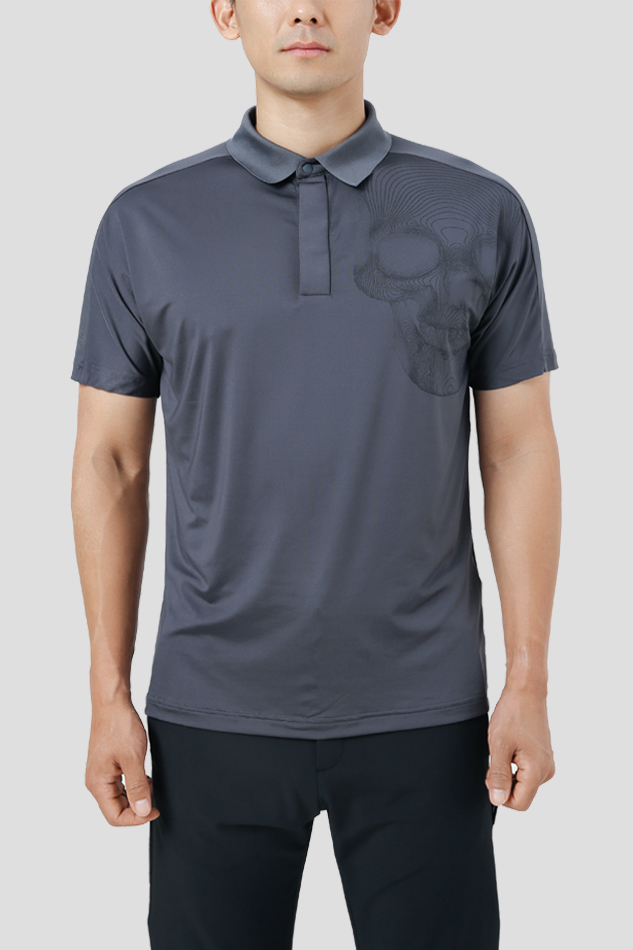 MEN AD2 NANOGRAM COLLAR T-SHIRT