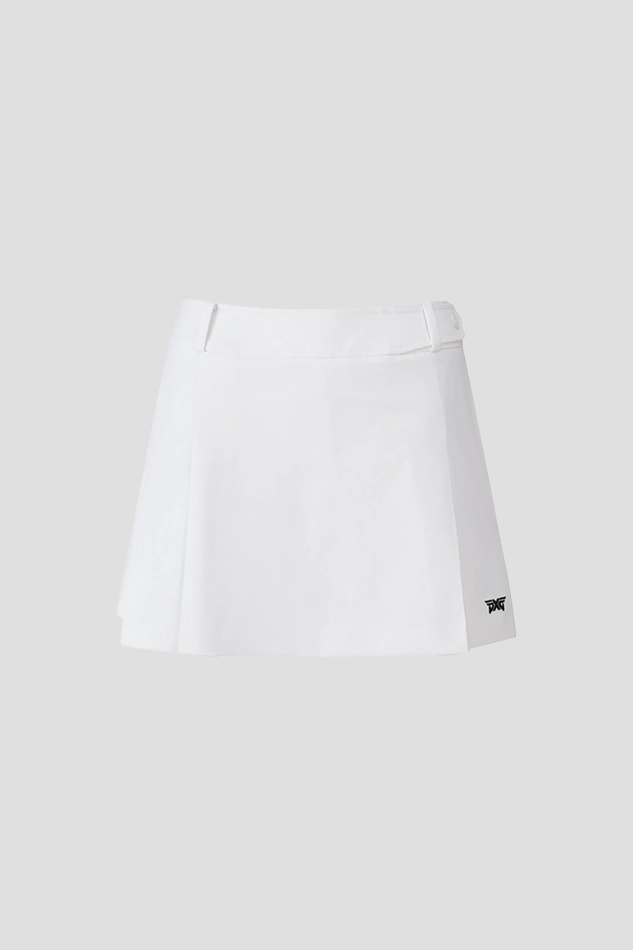WOMEN WRAP SKIRT-WHITE