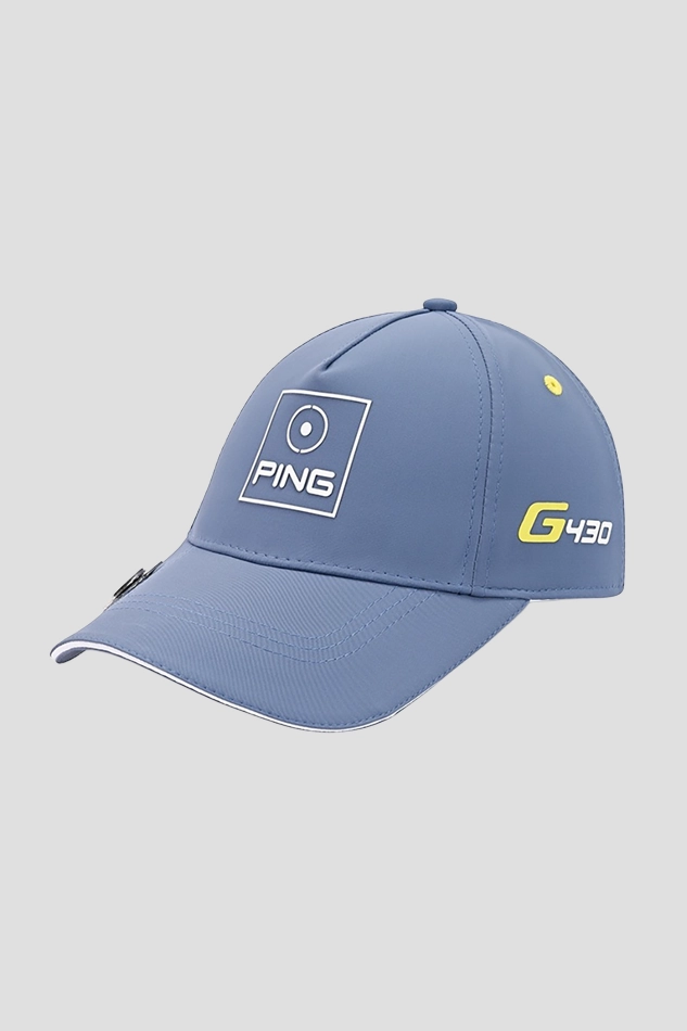 PING Classic Men Summer Golf Quick Drying Breathable Hat-BLUE