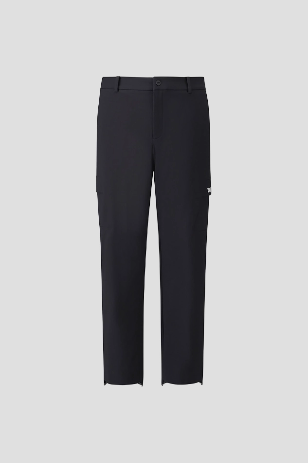 X CUT CARGO PANTS-BLACK