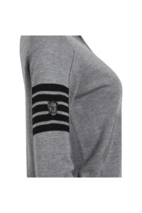 WOMEN GHOST CARDIGAN-GRAY