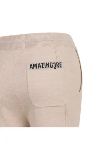 WOMEN GHOST SWEATER PANTS-KHAKI