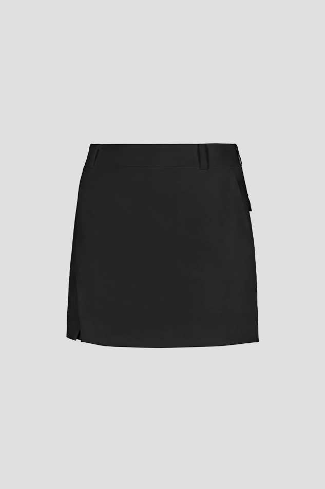SEMI A LINE SKORTS-BLACK
