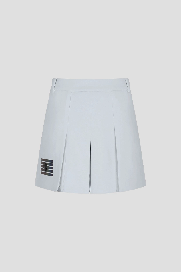 WOMEN AM1 TECH SKIRT-LIGHTGRAY