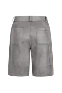 WOMEN GHOST SMOG LONG SHORTS-GRAY