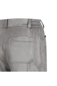 WOMEN GHOST SMOG LONG SHORTS-GRAY