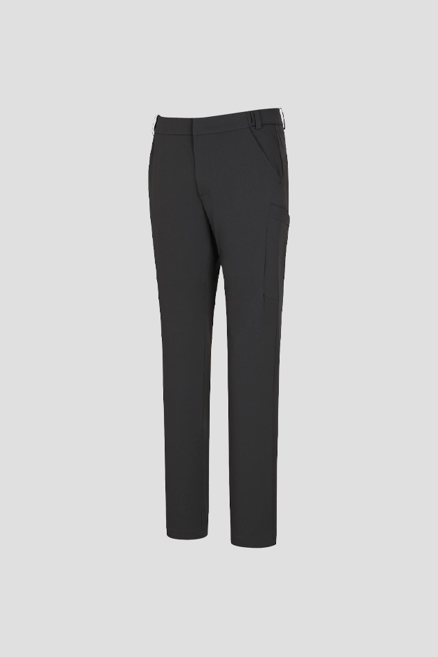 MENS ESSENTIAL STANDARDFIT PANTS-BLACK