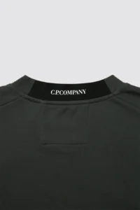 LIGHT FLEECE CREWNECK LENS SWEATSHIRT-GREEN