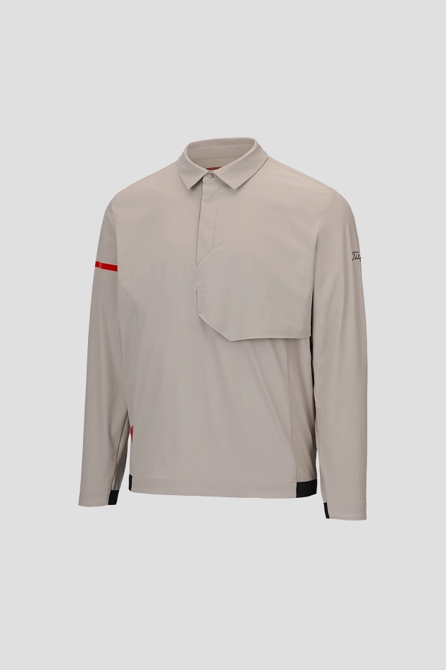 PERFORMANCE WOVEN SHIRT-KHAKI