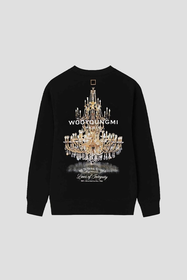 BLACK BACK LLOGO LONG SLEEVE TSHIRT WG10-BLACK