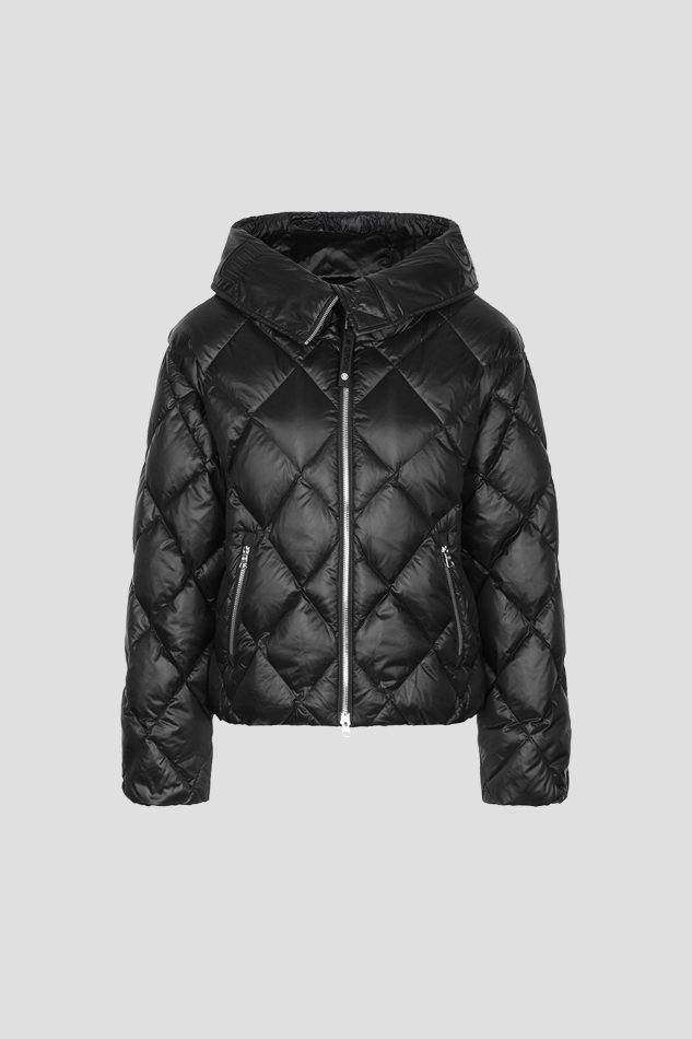 QUILTED DOWN JACKET WOMEN-BLACK