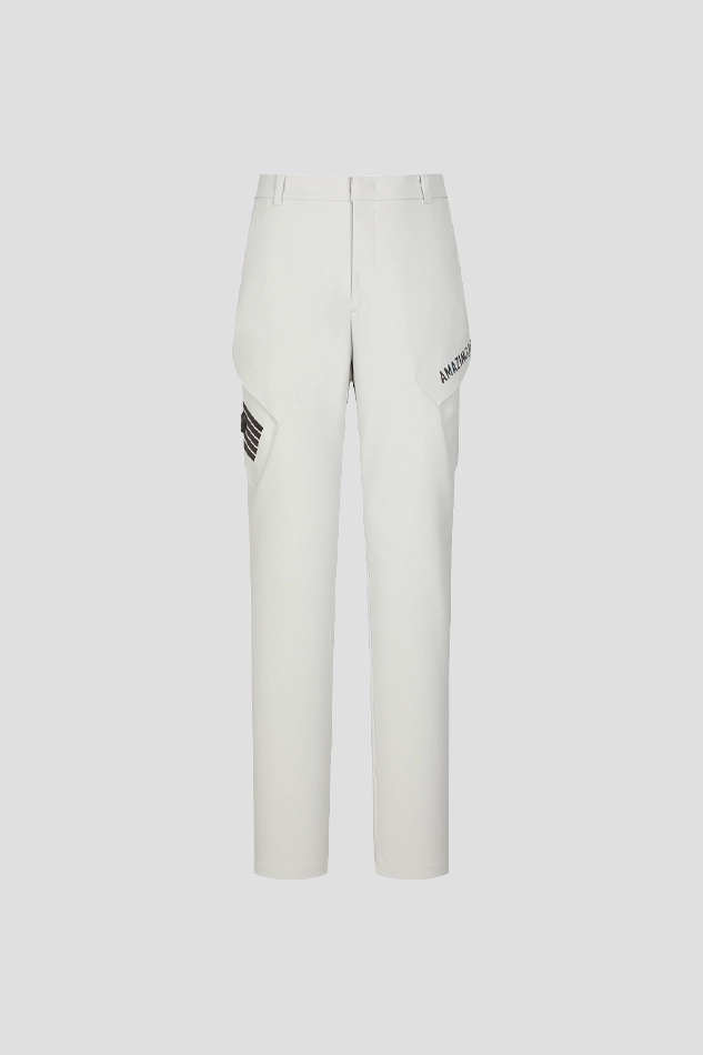 MEN FI3 ACCORDIO PANTS-WHITE
