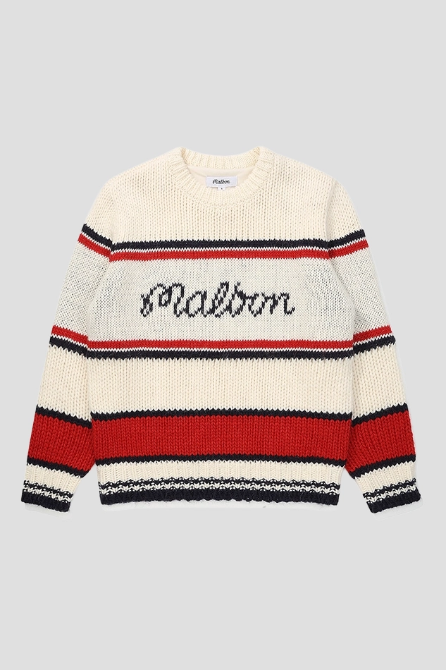 BUCKET POCKET SWEATER WOMEN-BEIGE