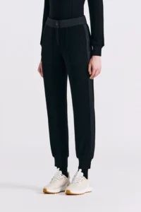 BOUCLE PANT WOMEN-BLACK