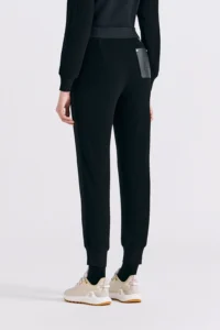 BOUCLE PANT WOMEN-BLACK