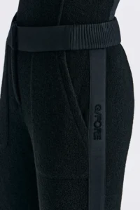 BOUCLE PANT WOMEN-BLACK