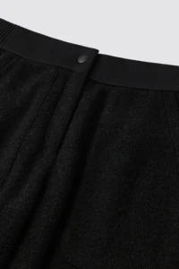 BOUCLE PANT WOMEN-BLACK