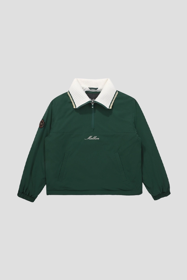 KNITTRIM WARMNEST ANORAK-GREEN