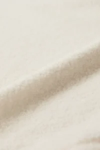 BOUCLÉ HALFZIP MEN-LVORY