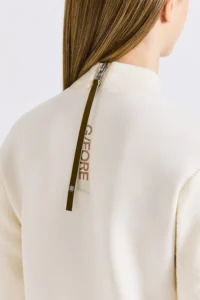 BOUCLÉ CREWNECK WOMEN-LVORY