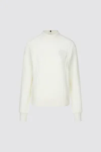 BOUCLÉ CREWNECK WOMEN-LVORY