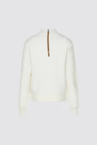 BOUCLÉ CREWNECK WOMEN-LVORY