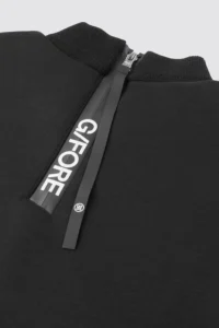 BOUCLÉ CREWNECK WOMEN-BLACK