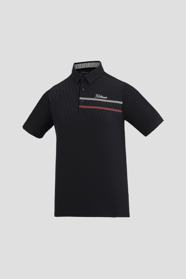 PERFORMANCE SUMMER SS POLO-BLACK