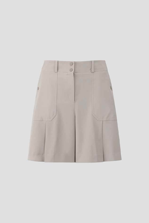 WOMENS SUMMER MIDDLE LENGTH PANTS-KHAKI