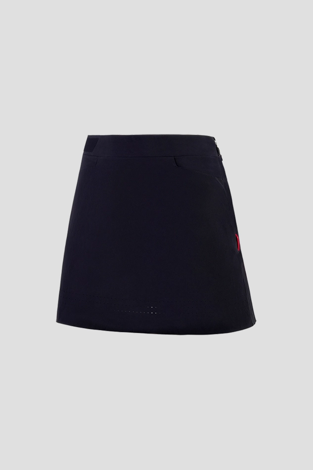 A LINE SKORTS-BLACK