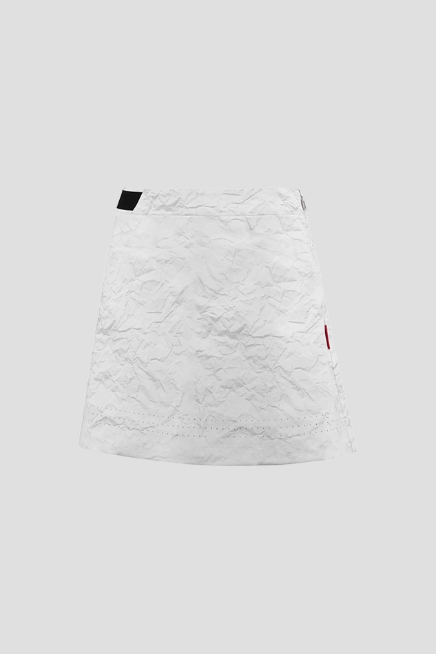 A LINE SKORTS-WHITE