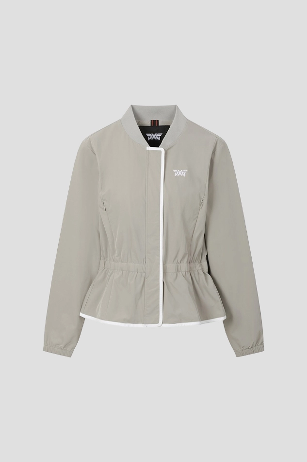 WOMENS WIND SWING WOVEN JACKET-BEIGE