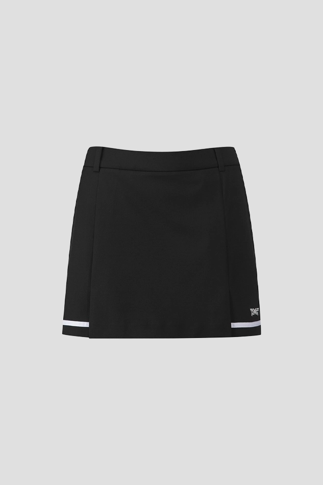 WOMENS SUMMER BASIC SKIRT-BLACK