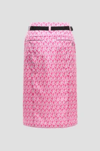 COLOUR RAINBREAKER SKIRT WOMEN-PINK