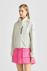 COLOUR RAINBREAKER WOMEN-BEIGE