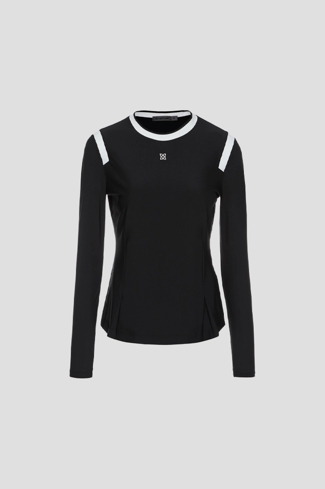 SUMMER LONGSLEEVES T-SHIRT WOMEN-BLACK