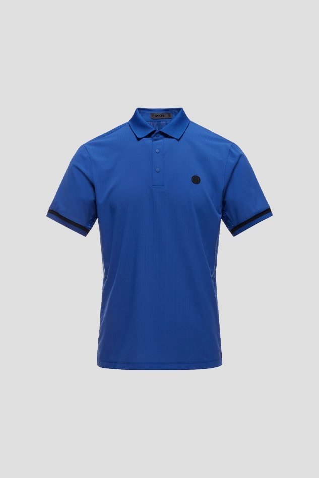 TECHNICAL POLO MEN-BLUE