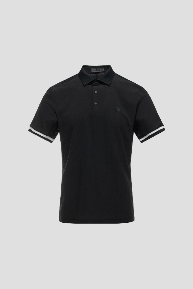 TECHNICAL POLO MEN-BLACK