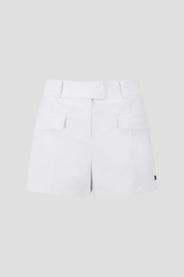 WOMENS SUMMER COOL SHORT PANTS-WHITE