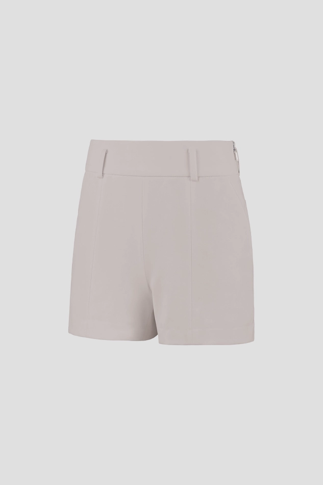 A LINE SHORTS-BEIGE
