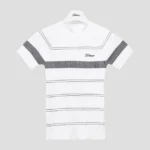 STRIPE DESIGN SWEATER-NAVY