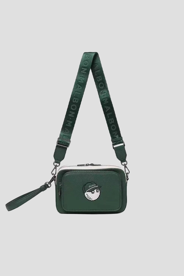 MALBON GOLF Shoulder Bag 2WAY Stylish Mini Bag-GREEN