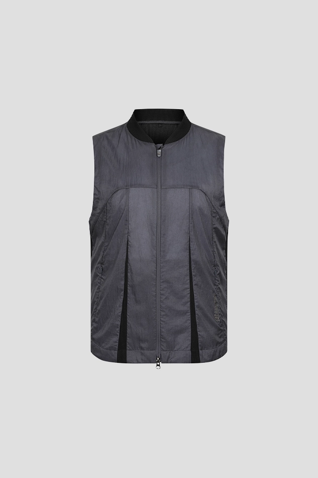 MEN AIR CIRCUIT LIGHT WEIGHT VEST-BLACK