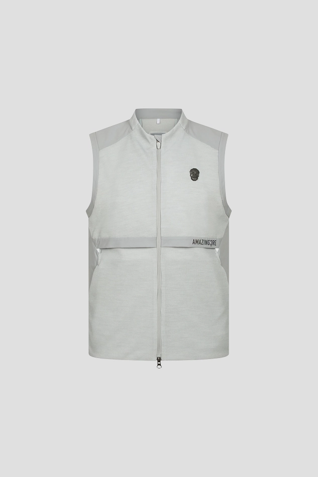 MEN AIR CIRCUIT TECH JERSEY HIVE VEST-LIGHTGRAY