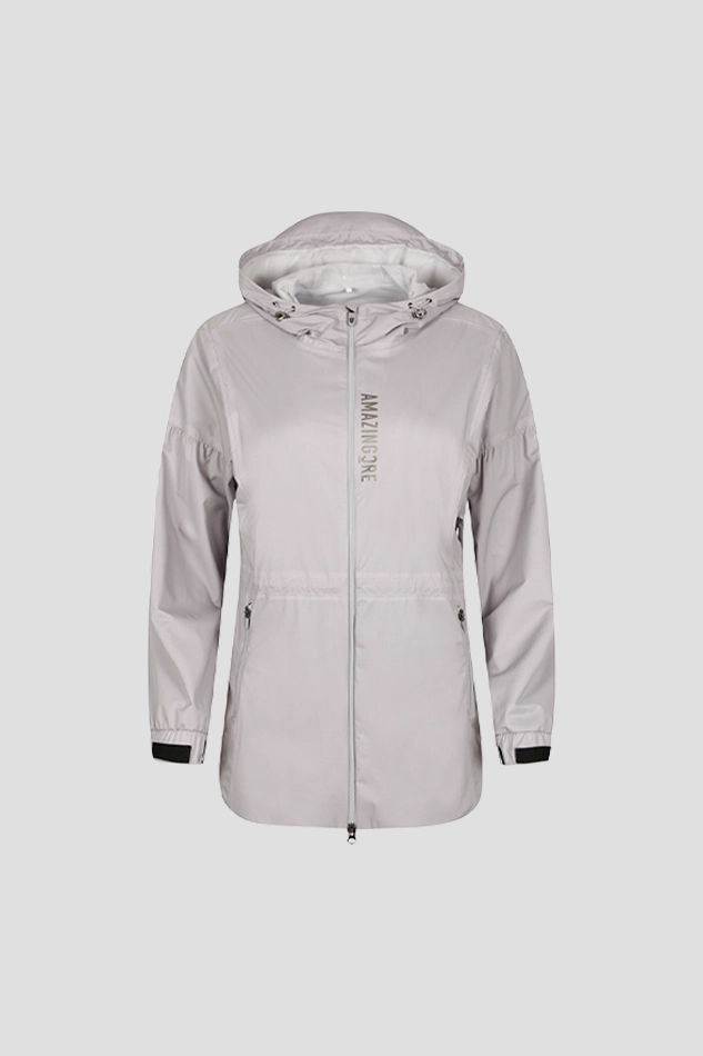 WOMEN DYNEEMA ACCORDIO RAIN JACKET-GRAY