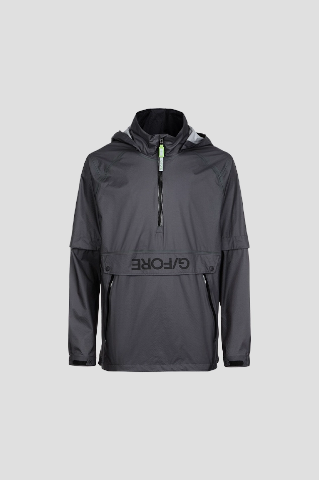 ANORAK RAIN WINDBREAKER MEN-GRAY