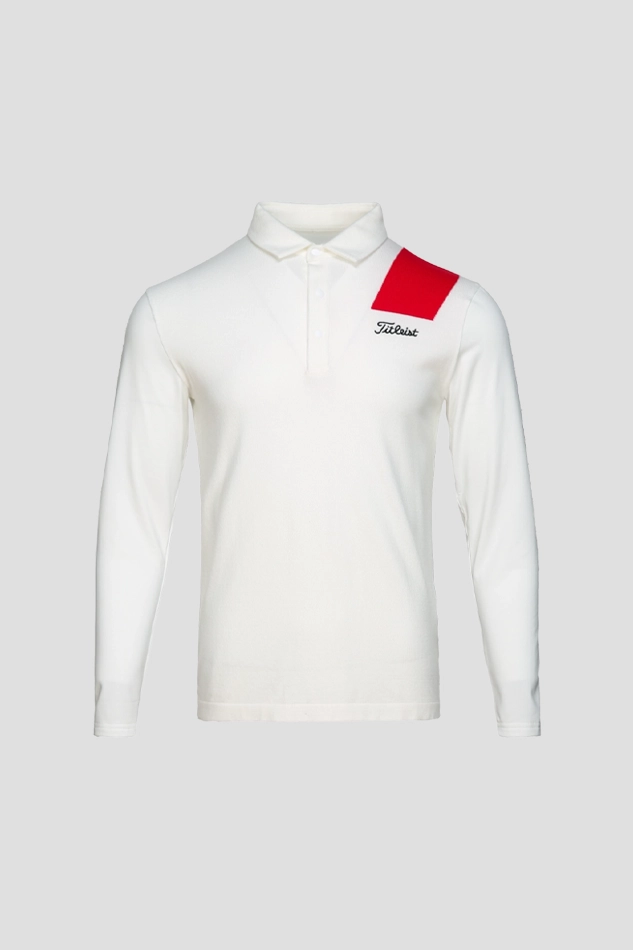 SWEATER HYBRID SHIRT-WHITE