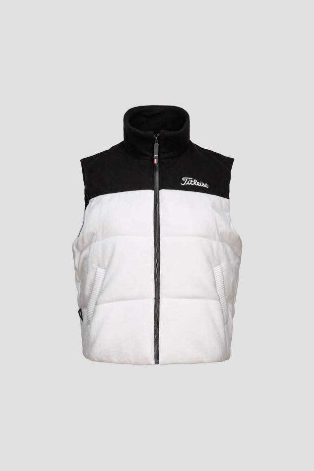 PERFORMANCE DOWN VEST-WHITE