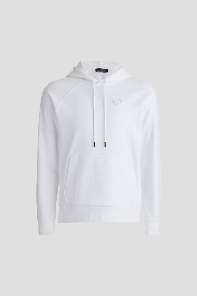 MEN’S CIRCLE G’S FRENCH TERRY HOODIE-WHITE