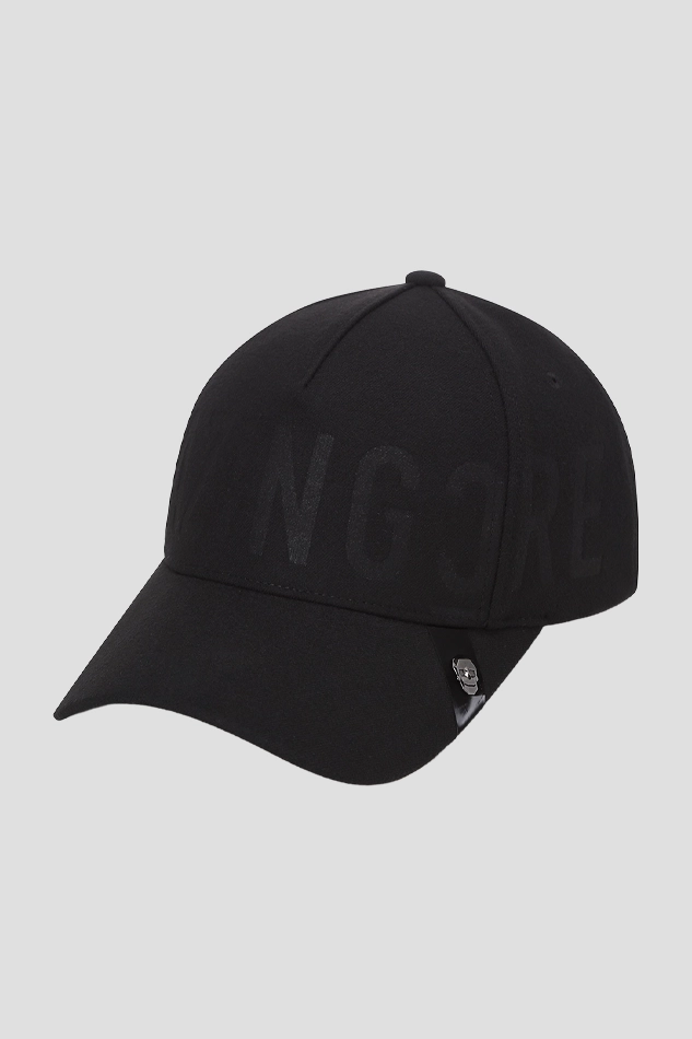 BIG PRESS LOGO CAP-BLACK